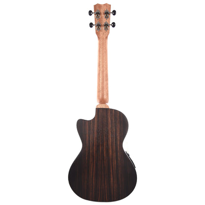 Cordoba 21T-CE Tenor Cutaway Acoustic/Electric Ukulele Exotic Striped Ebony Acoustic Guitars / Built-in Electronics