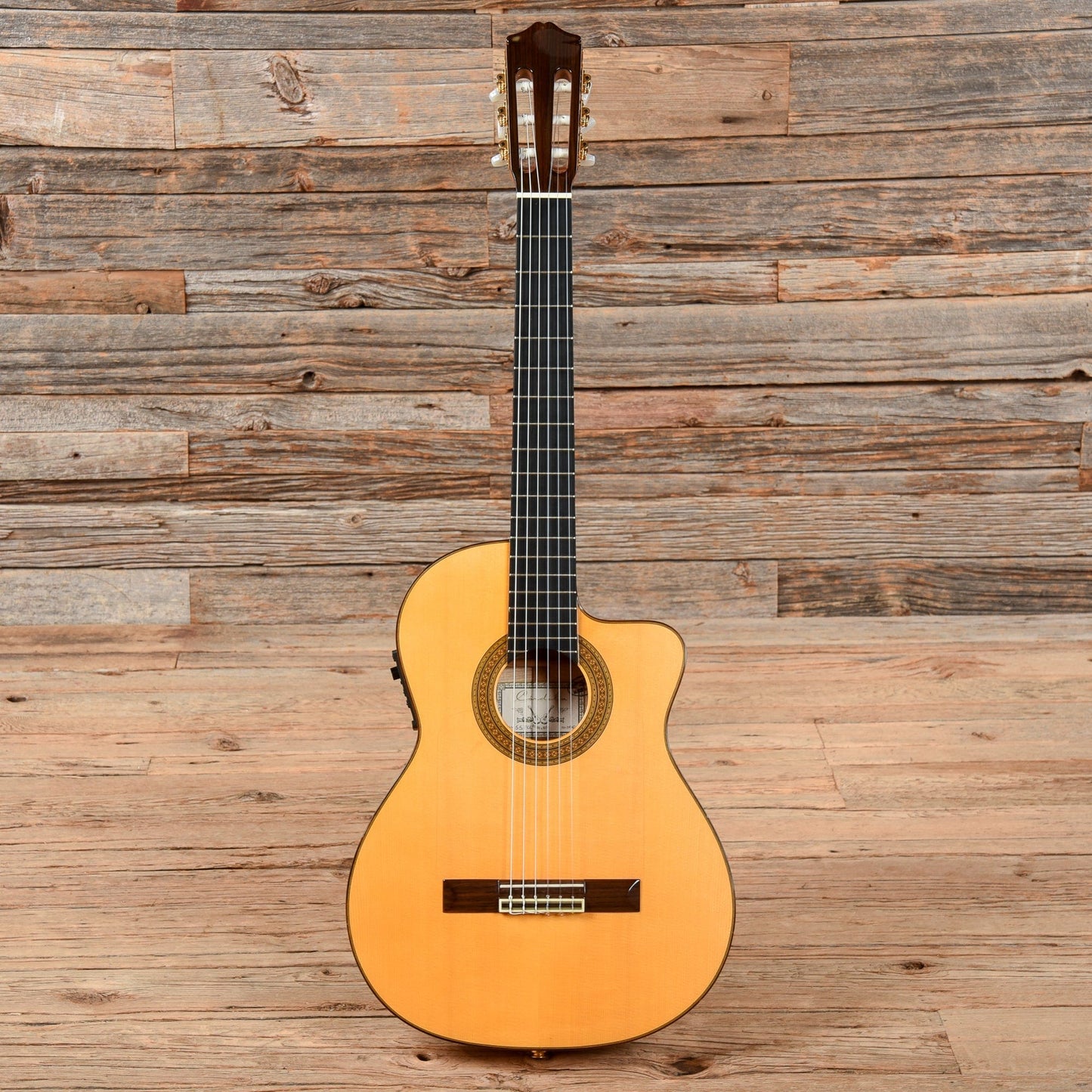 Cordoba 55FCE Thinbody Classical Natural Acoustic Guitars / Classical