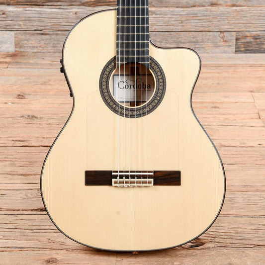 Cordoba 55FCE Thinbody Natural Acoustic Guitars / Classical