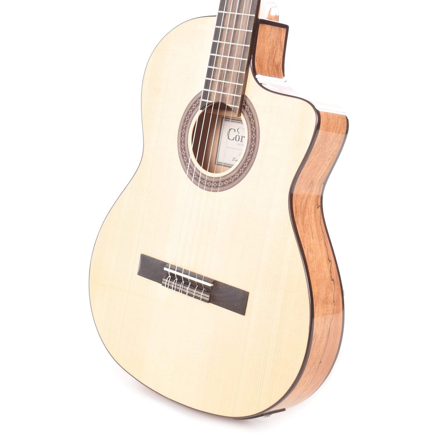 Cordoba C5-CET Limited Engelman Spruce/Spalted Maple Classical Guitar w/Fishman Presys II Pickup & Cutaway Acoustic Guitars / Classical