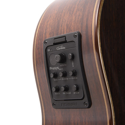 Cordoba Fusion 12 Rose II Natural Acoustic Guitars / Classical