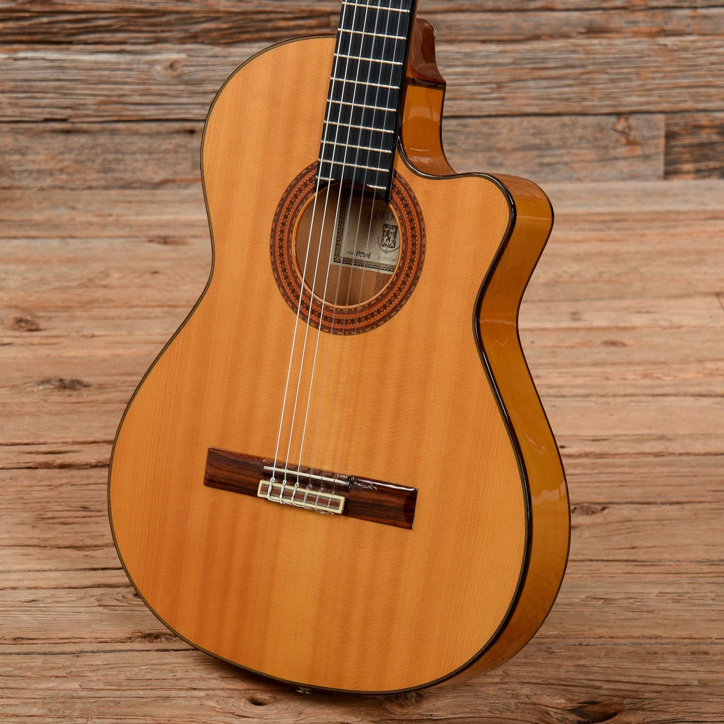 Cordoba FWCE Gipsy Kings Reissue Nylon-String Flamenco Natural 1998 Acoustic Guitars / Classical