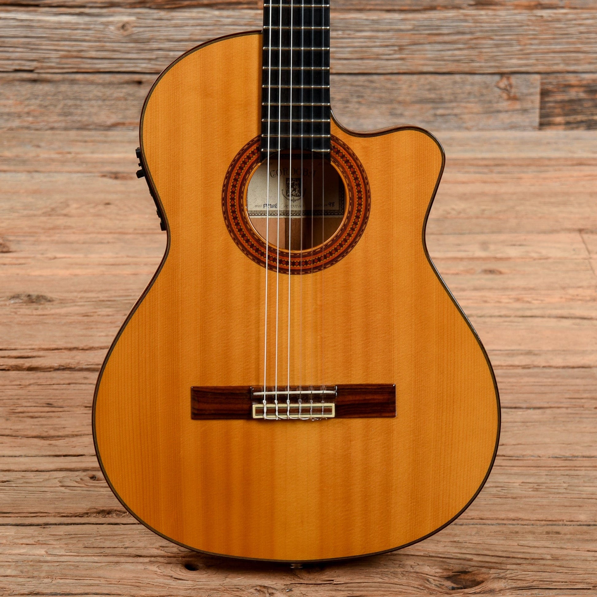 Cordoba FWCE Gipsy Kings Reissue Nylon-String Flamenco Natural 1998 Acoustic Guitars / Classical