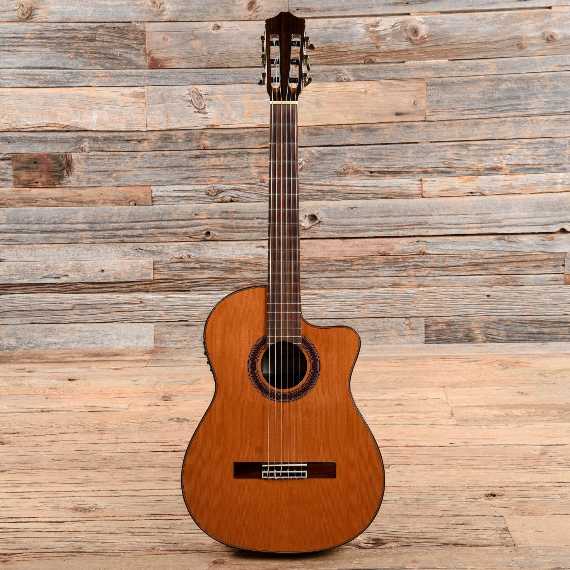 Cordoba Iberia Series C7-CE Cedar/Indian Rosewood Classical Guitar Natural Acoustic Guitars / Classical