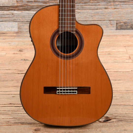 Cordoba Iberia Series C7-CE Cedar/Indian Rosewood Classical Guitar Natural Acoustic Guitars / Classical