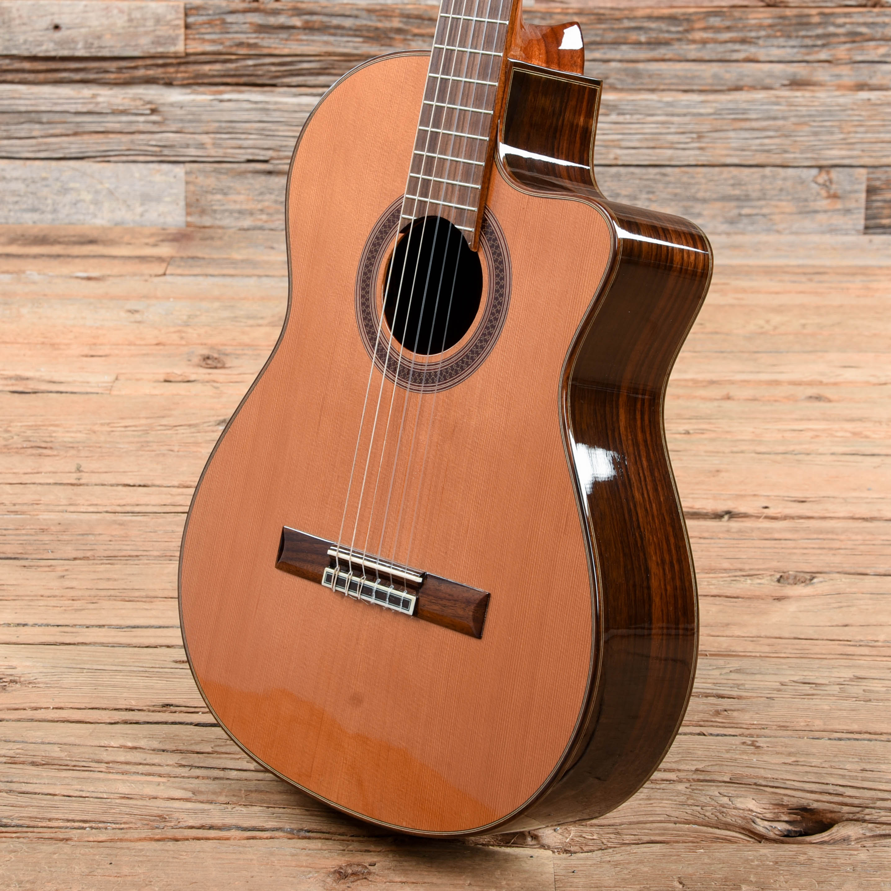 Cordoba Iberia Series C7-CE Cedar/Indian Rosewood Classical Guitar Natural Acoustic Guitars / Classical