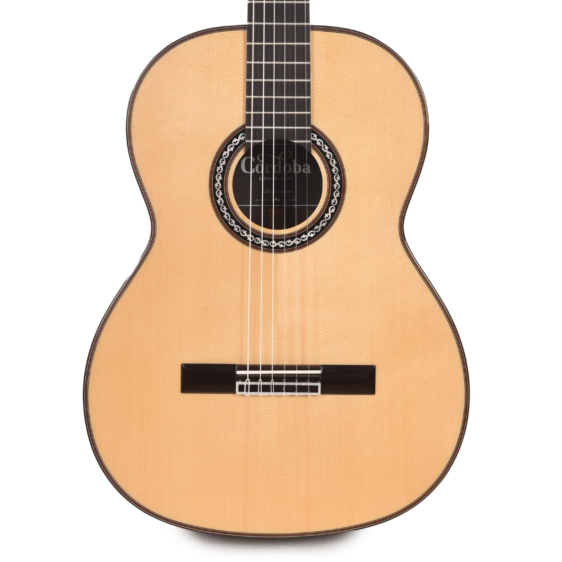 Cordoba Luthier C10 Crossover Spruce/Rosewood Classical Natural Acoustic Guitars / Classical