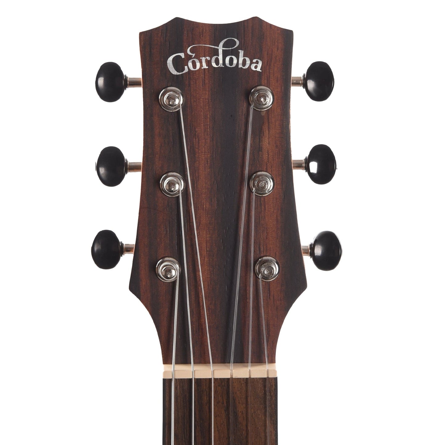 Cordoba Mini II EB-CE Spruce/Striped Ebony w/Pickup & On-Board Tuner Acoustic Guitars / Mini/Travel