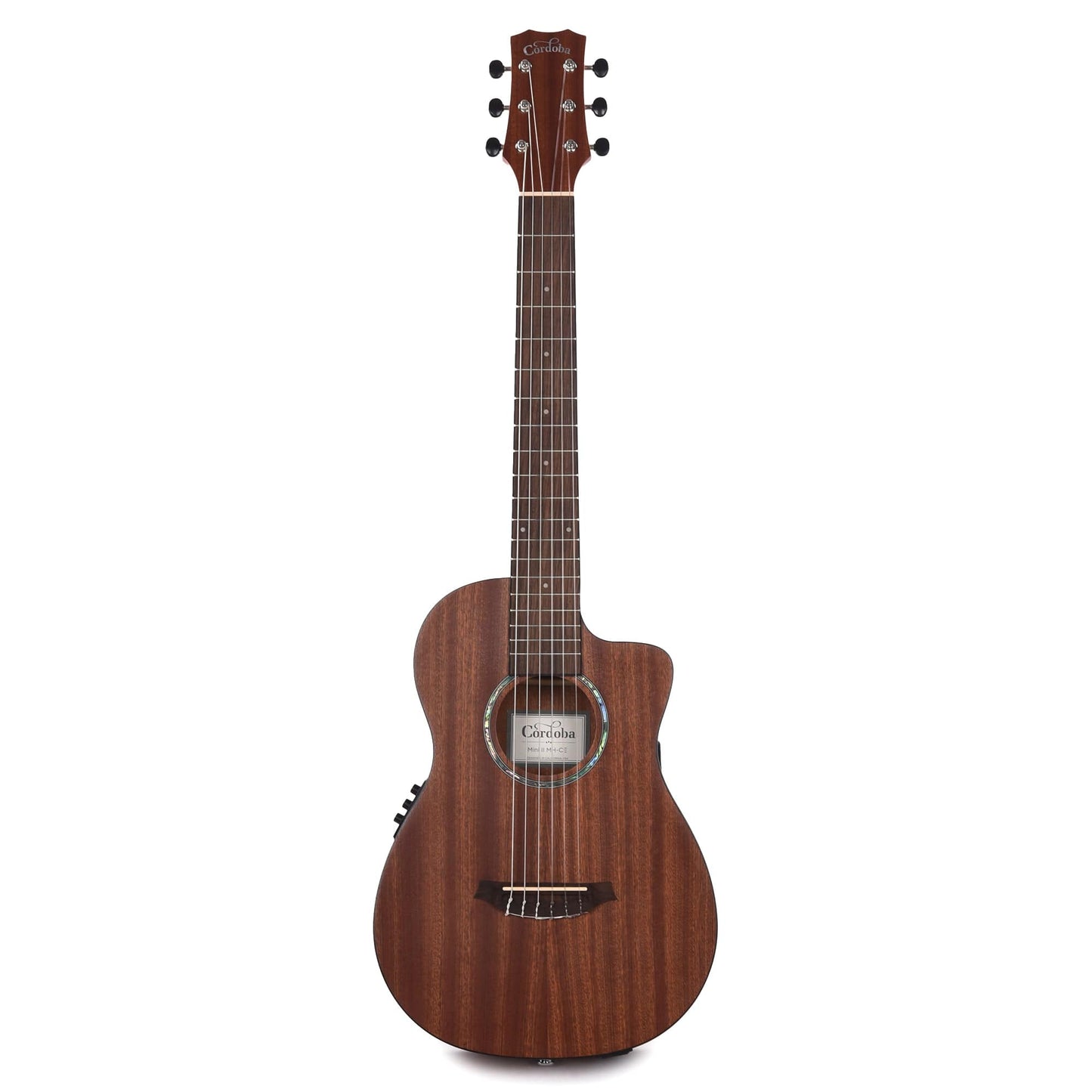 Cordoba Mini II MH-CE Mahogany Natural Acoustic Guitars / Mini/Travel