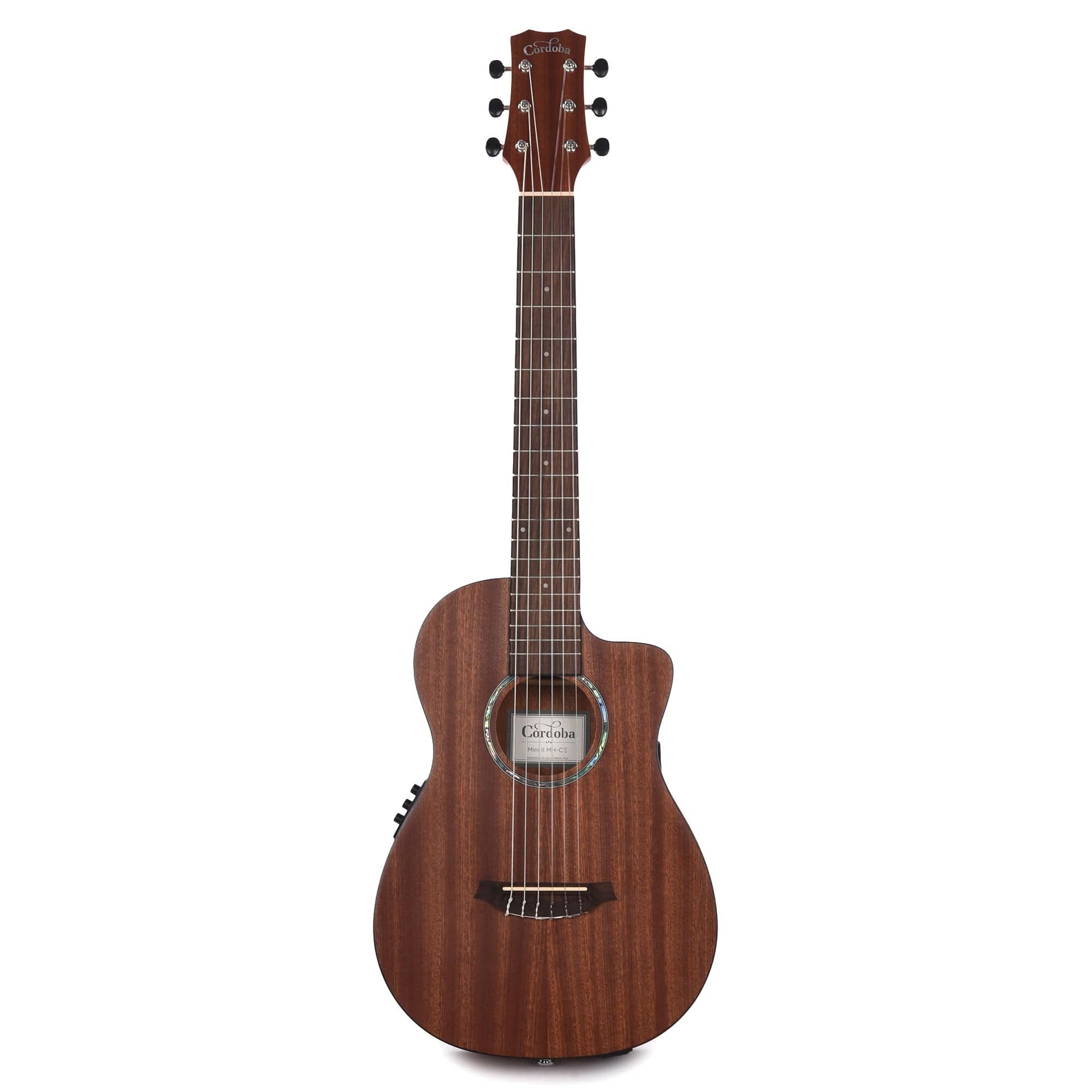 Cordoba Mini II MH-CE Mahogany Natural Acoustic Guitars / Mini/Travel