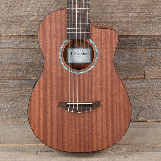 Cordoba Mini II MH-CE Mahogany Natural Acoustic Guitars / Mini/Travel