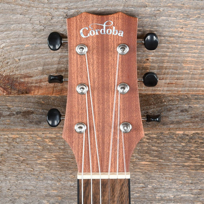 Cordoba Mini II MH-CE Mahogany Natural Acoustic Guitars / Mini/Travel