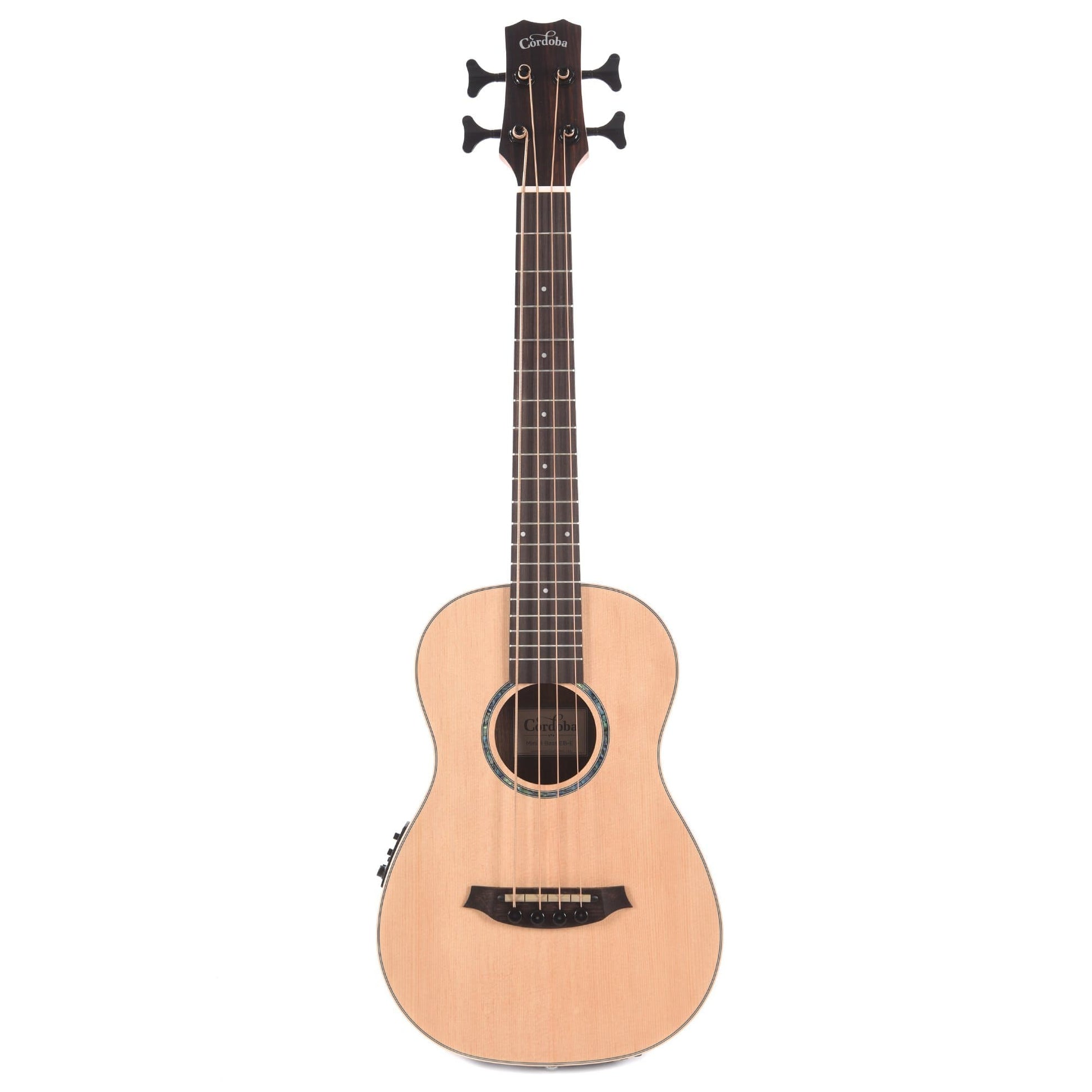 Cordoba Mini II Bass EB-E Spruce/Ebony w/Electronics Bass Guitars / Acoustic Bass Guitars