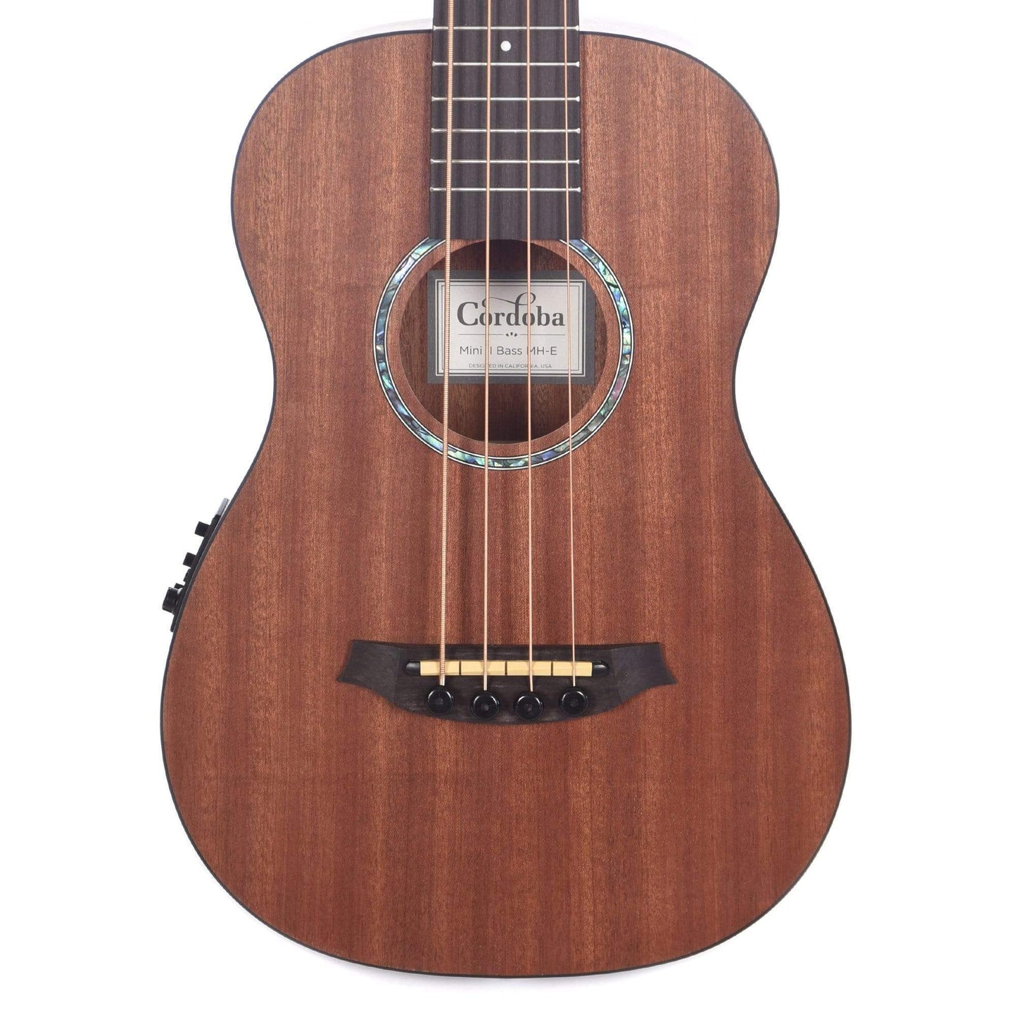 Cordoba Mini II Bass MH-E Mahogany w/Electronics Bass Guitars / Acoustic Bass Guitars