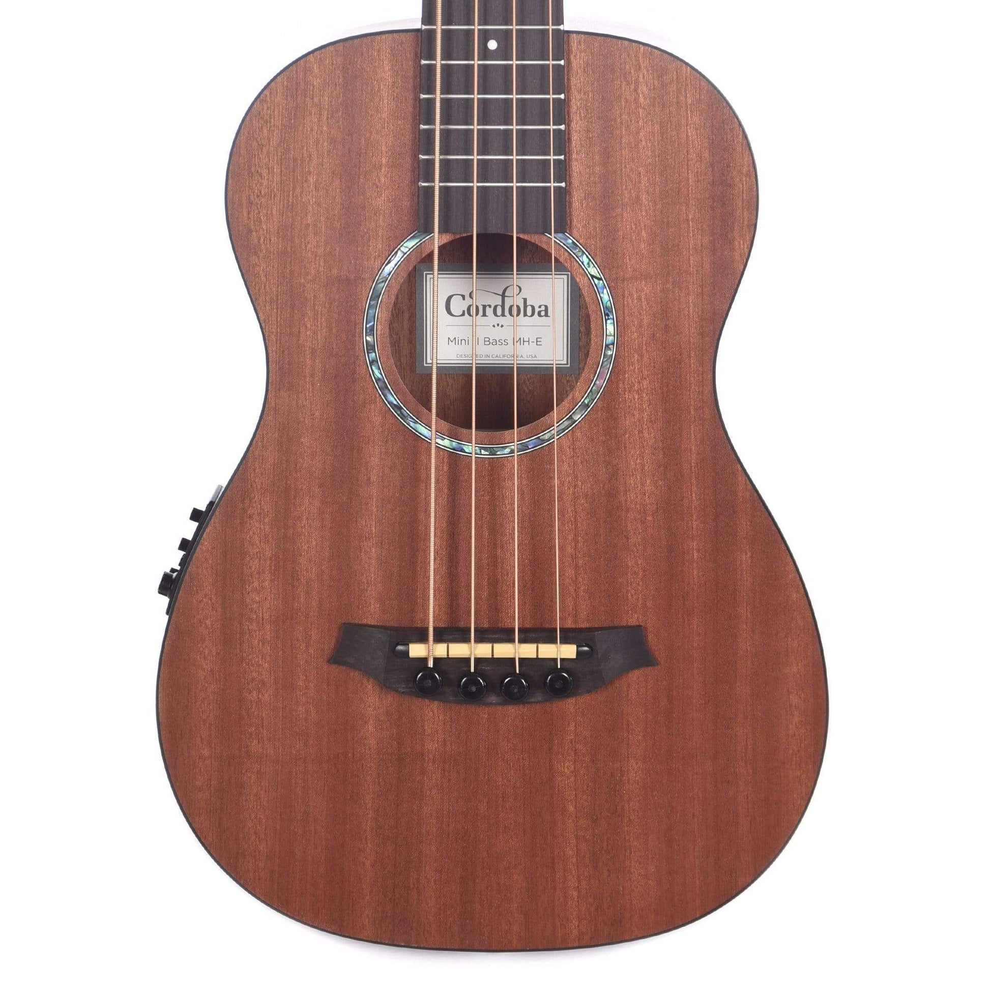 Cordoba Mini II Bass MH-E Mahogany w/Electronics Bass Guitars / Acoustic Bass Guitars