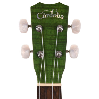 Cordoba 15CFM Concert Ukulele Jade Green Folk Instruments / Ukuleles