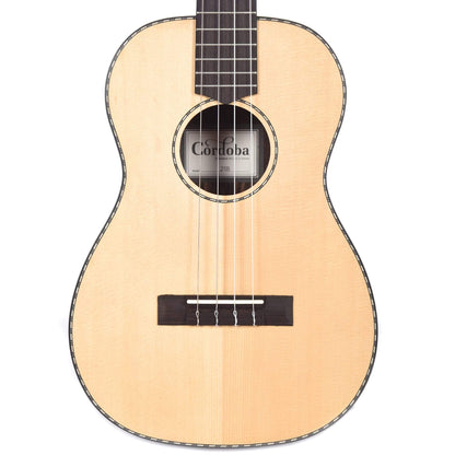 Cordoba 21B Baritone Ukulele Exotic Striped Ebony Folk Instruments / Ukuleles