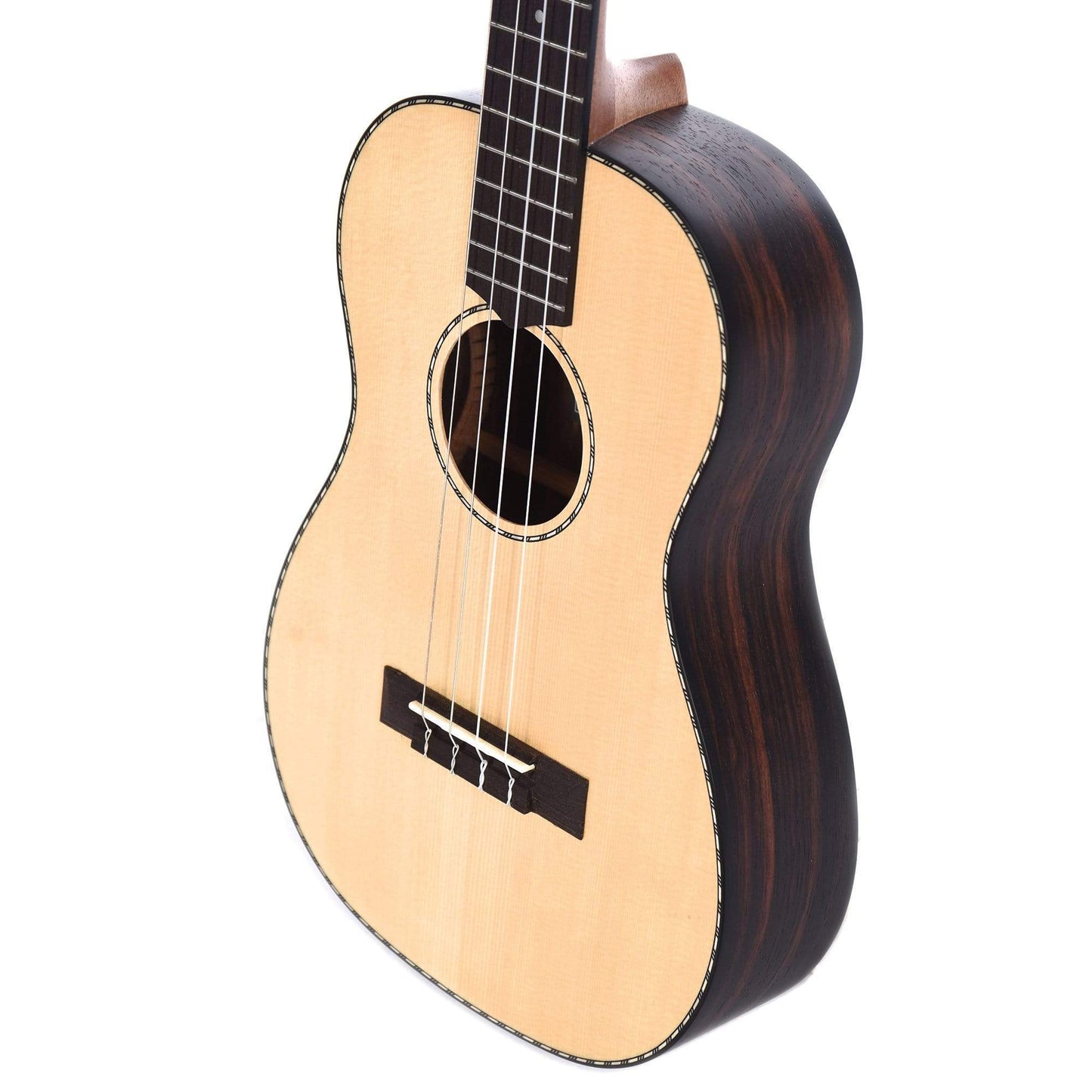 Cordoba 21B Baritone Ukulele Exotic Striped Ebony Folk Instruments / Ukuleles