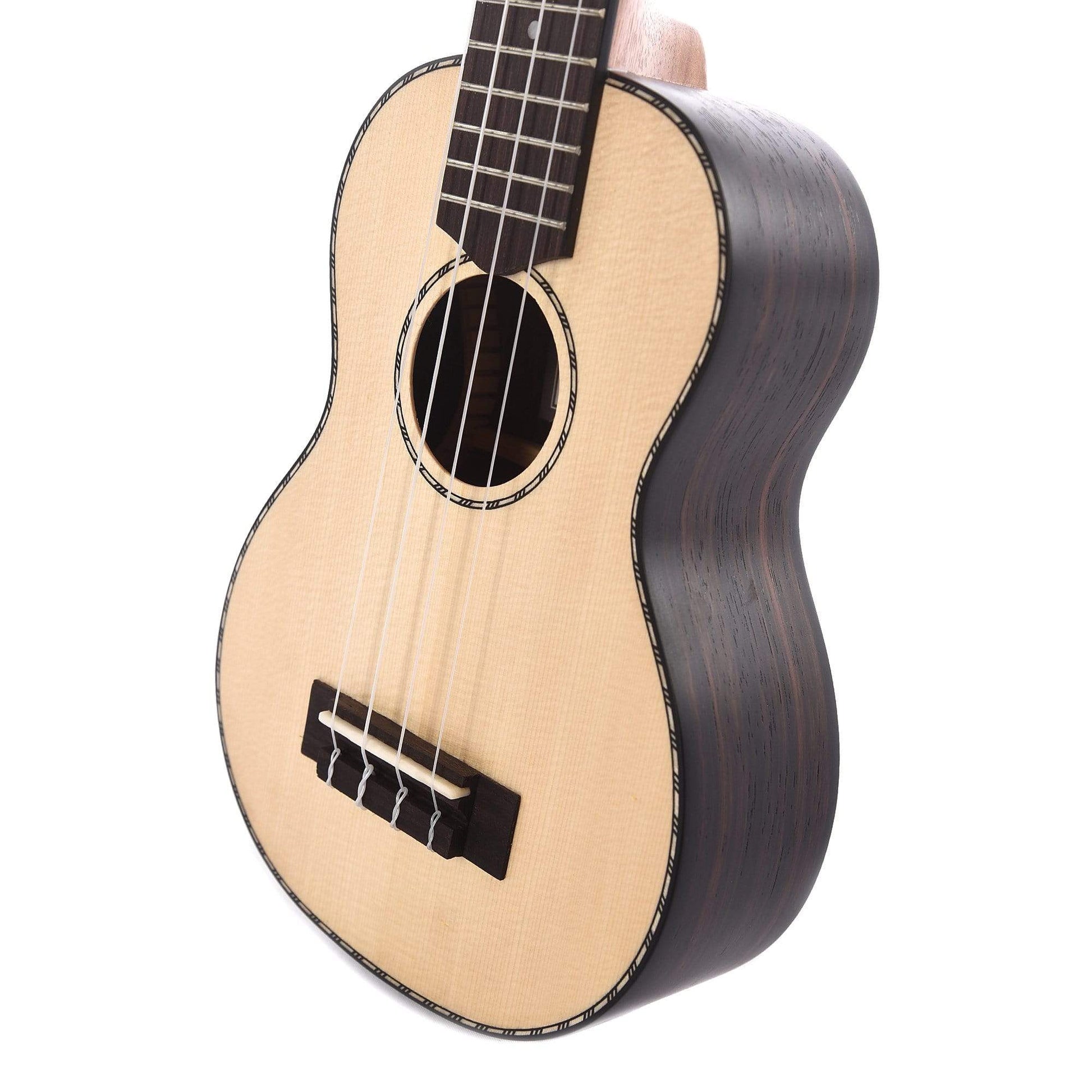 Cordoba 21S Soprano Ukulele Exotic Striped Ebony Folk Instruments / Ukuleles