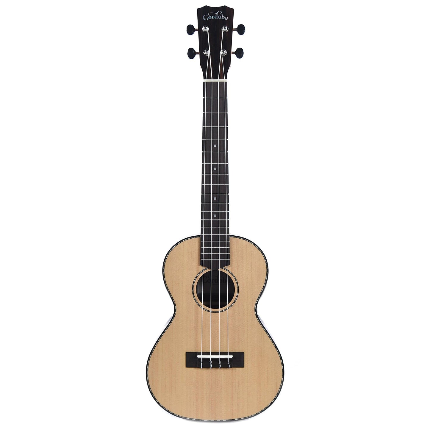 Cordoba 21T Tenor Ukulele Exotic Striped Ebony Folk Instruments / Ukuleles