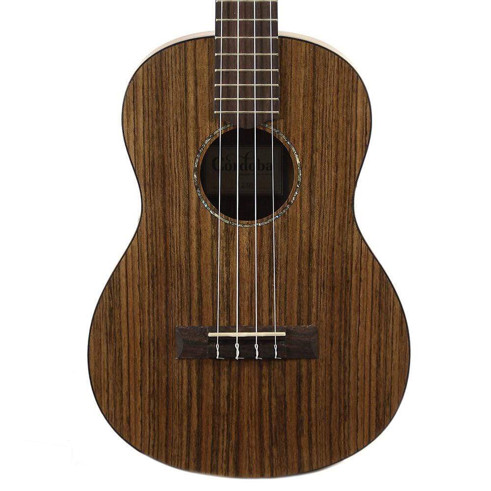 Cordoba 23B Baritone Ukulele Solid Ovangkol Top Folk Instruments / Ukuleles