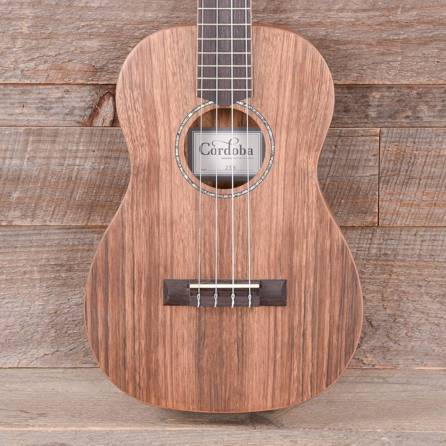 Cordoba 23B Baritone Ukulele Solid Ovangkol Top Folk Instruments / Ukuleles