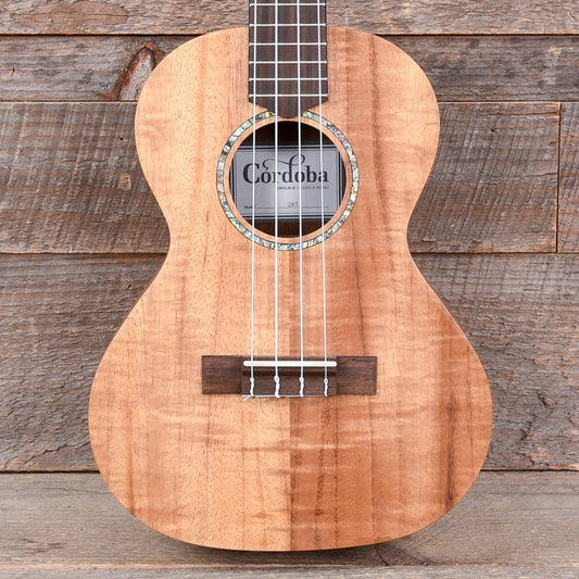 Cordoba 28T Hawaiian Koa Tenor Ukulele Folk Instruments / Ukuleles