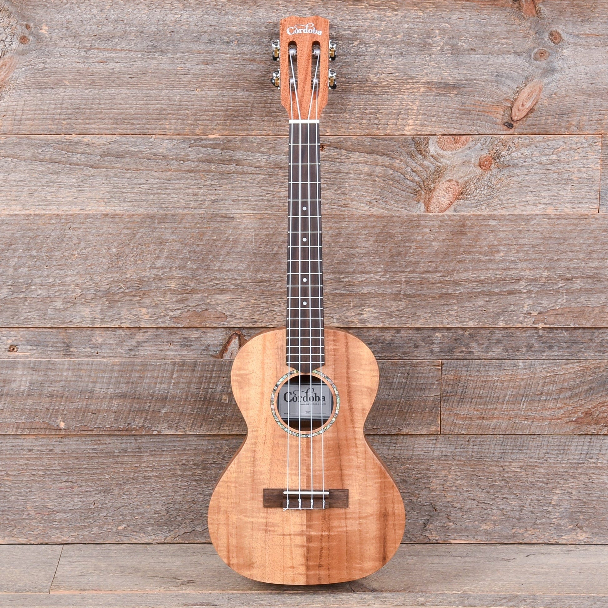 Cordoba 28T Hawaiian Koa Tenor Ukulele Folk Instruments / Ukuleles