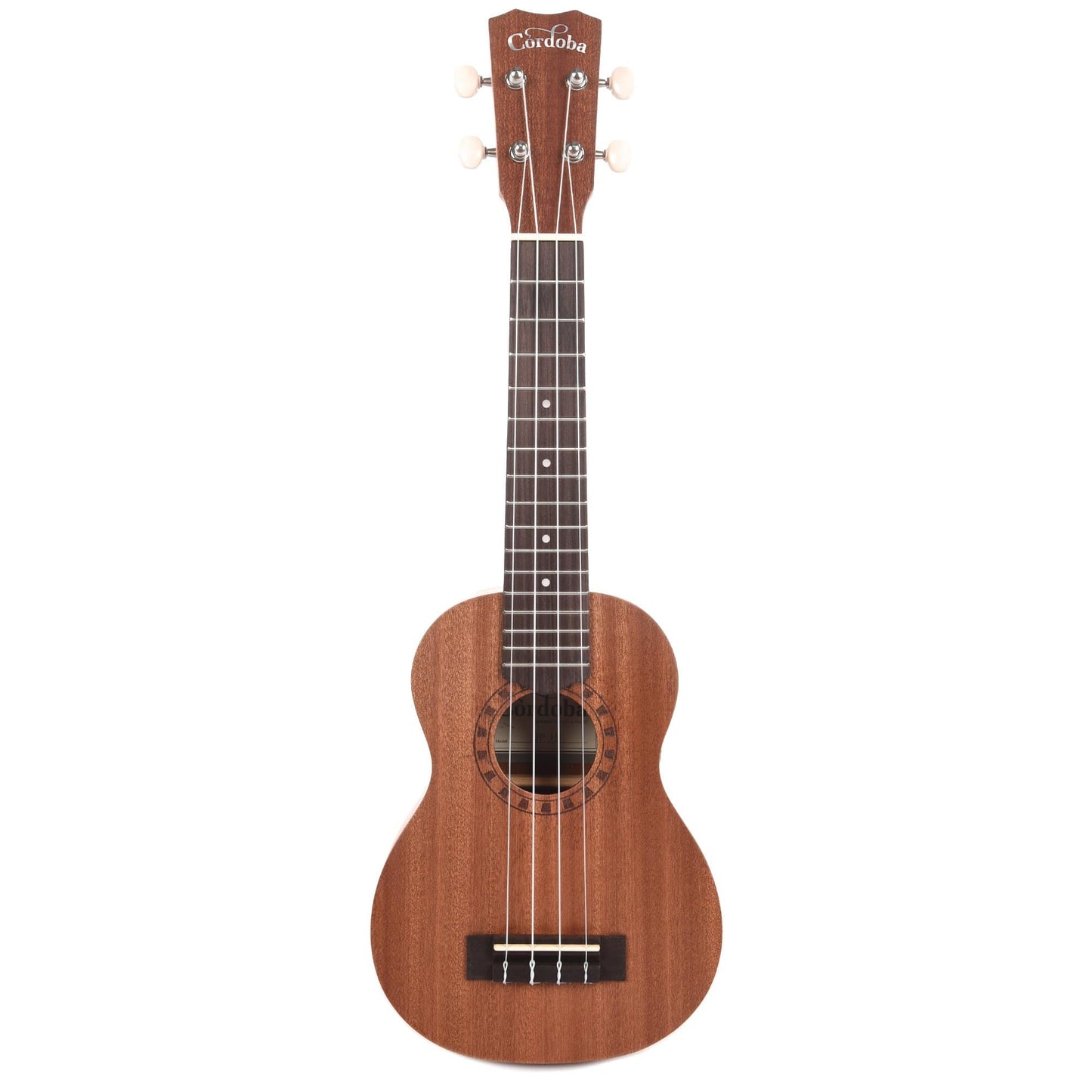 Cordoba Soprano Ukulele Mahogany Player Pack w/Travel Bag, Clip-On Tuner, Strings, and Chord Book Folk Instruments / Ukuleles