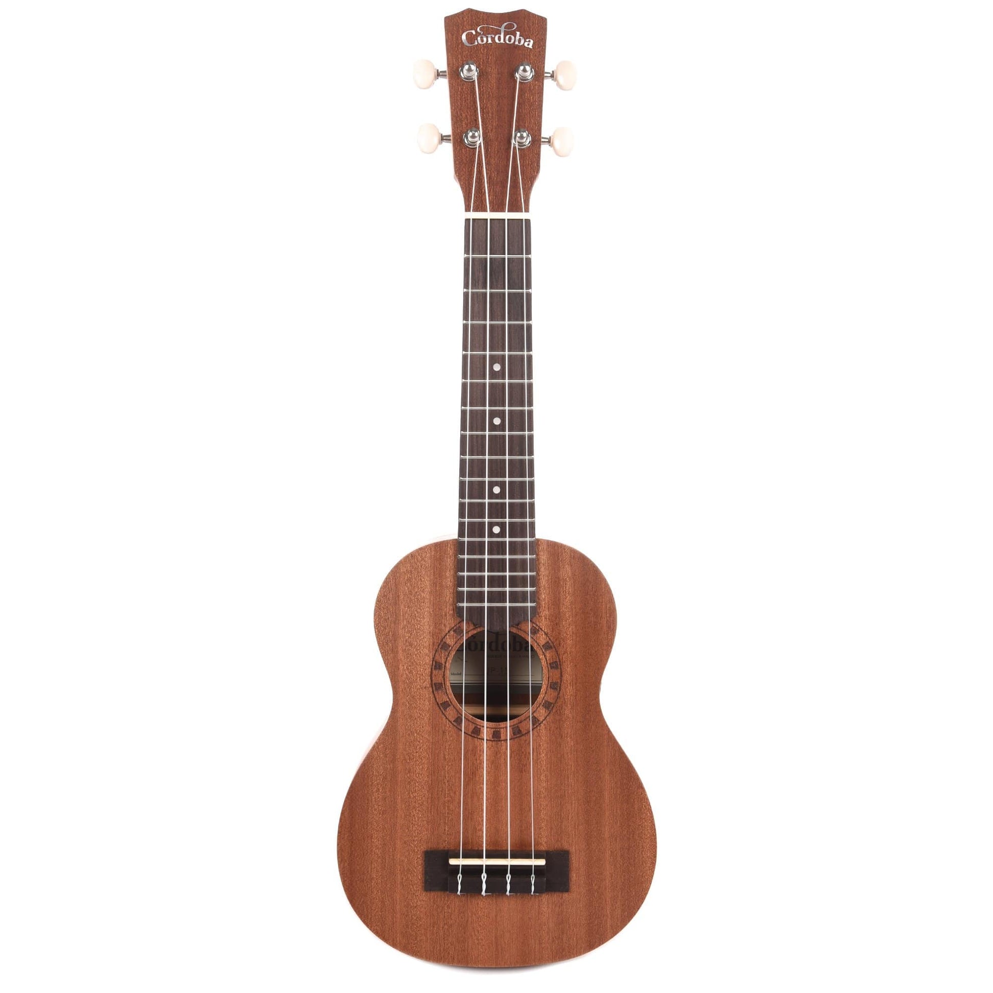 Cordoba Soprano Ukulele Mahogany Player Pack w/Travel Bag, Clip-On Tuner, Strings, and Chord Book Folk Instruments / Ukuleles