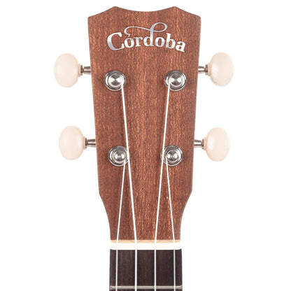 Cordoba Soprano Ukulele Mahogany Player Pack w/Travel Bag, Clip-On Tuner, Strings, and Chord Book Folk Instruments / Ukuleles