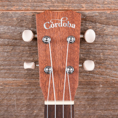 Cordoba Soprano Ukulele Mahogany Player Pack w/Travel Bag, Clip-On Tuner, Strings, and Chord Book Folk Instruments / Ukuleles