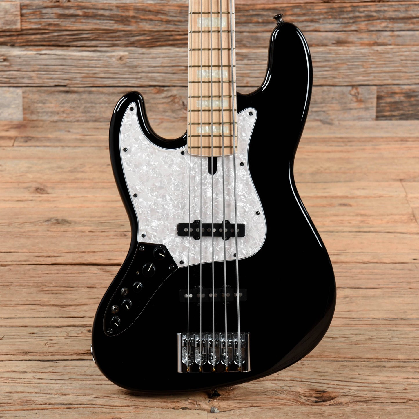Corona MLD-5 Melvin Lee Davis Signature 5-String Black  LEFTY Bass Guitars / 5-String or More
