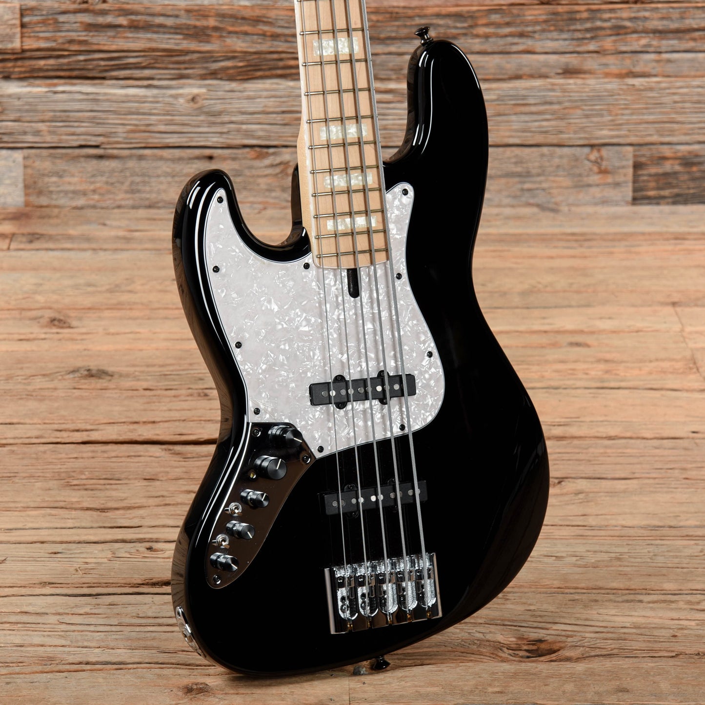 Corona MLD-5 Melvin Lee Davis Signature 5-String Black  LEFTY Bass Guitars / 5-String or More