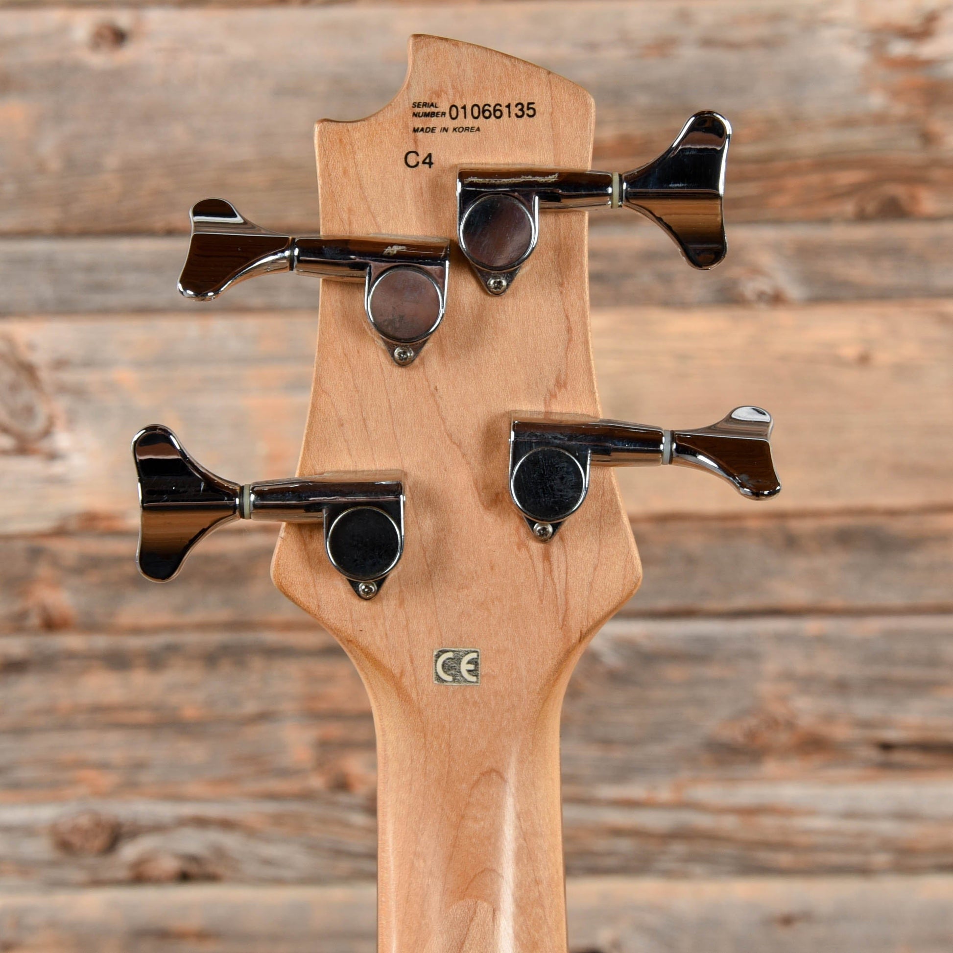 Cort C4 Silver Bass Guitars / 4-String