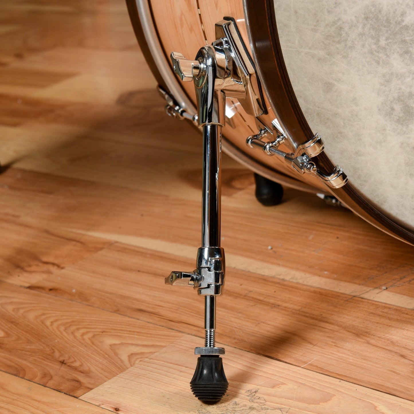 Craviotto 12/14/20 3pc. Solid Maple Super Swing Drum Kit w/Walnut Inlay & Brown Stained Wood Hoops Drums and Percussion / Acoustic Drums / Full Acoustic Kits