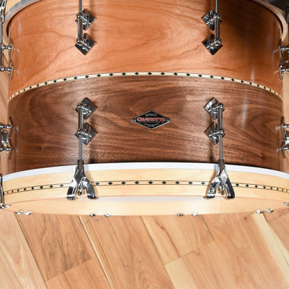 Craviotto 12/16/20x12 3pc. Stacked Solid Cherry/Walnut Satin Drum Kit Drums and Percussion / Acoustic Drums / Full Acoustic Kits