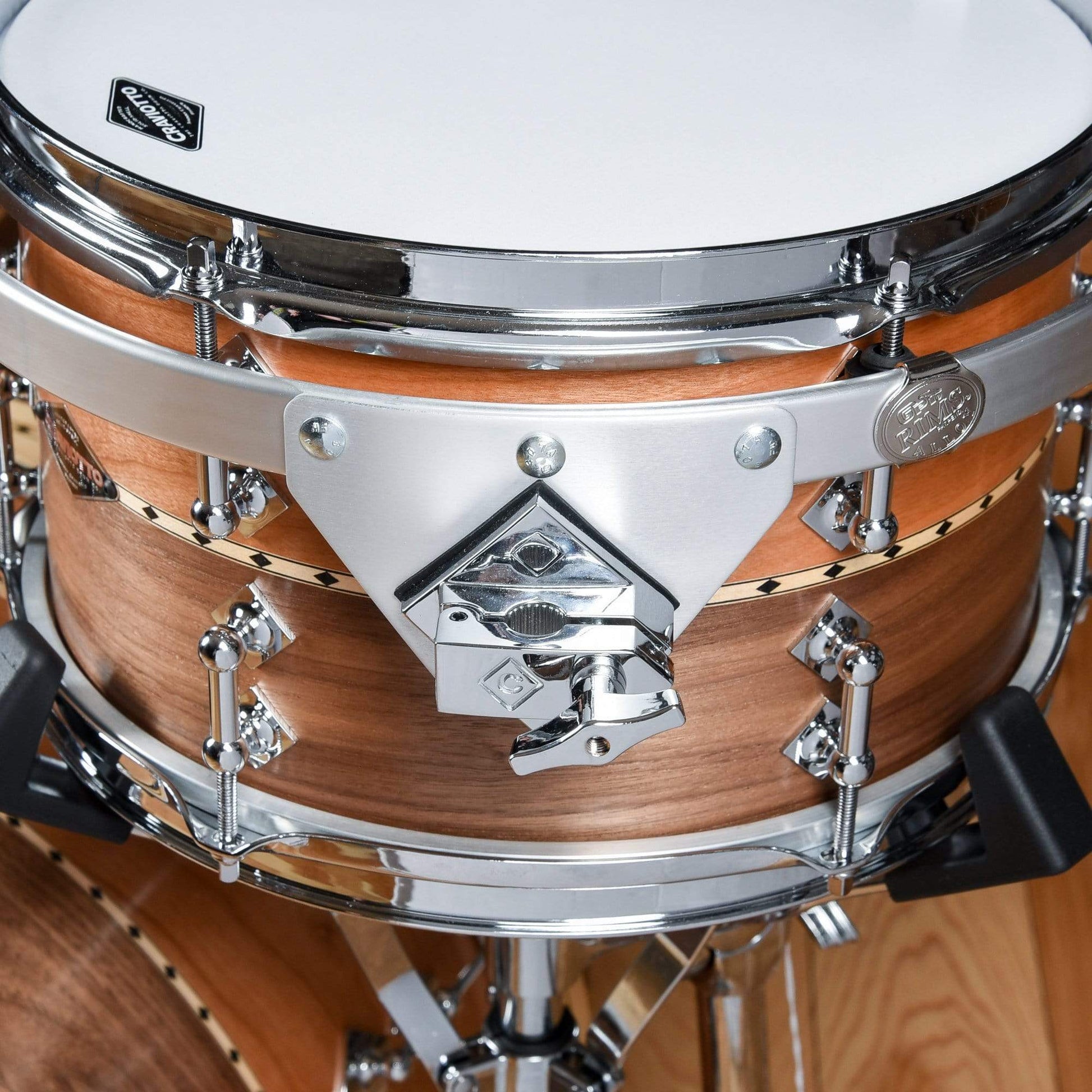 Craviotto 12/16/20x12 3pc. Stacked Solid Cherry/Walnut Satin Drum Kit Drums and Percussion / Acoustic Drums / Full Acoustic Kits