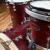Craviotto 13/16/22 3pc. Burned Grain Ash Drum Kit Black Cherry Stain Drums and Percussion / Acoustic Drums / Full Acoustic Kits