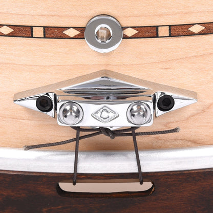 Craviotto 5.5x14 Solid Maple Super Swing Snare Drum w/Walnut Inlay & Brown Stained Wood Hoops Drums and Percussion / Acoustic Drums / Snare