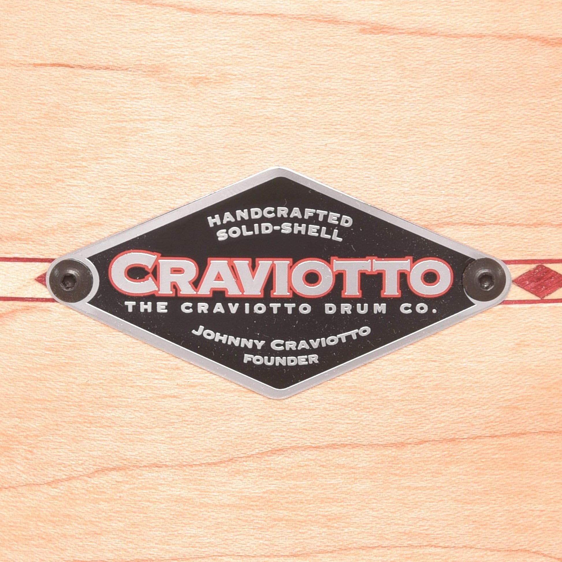 Craviotto 6.5x14 Heritage Series 8-Lug Solid Maplde Snare Drum Drums and Percussion / Acoustic Drums / Snare