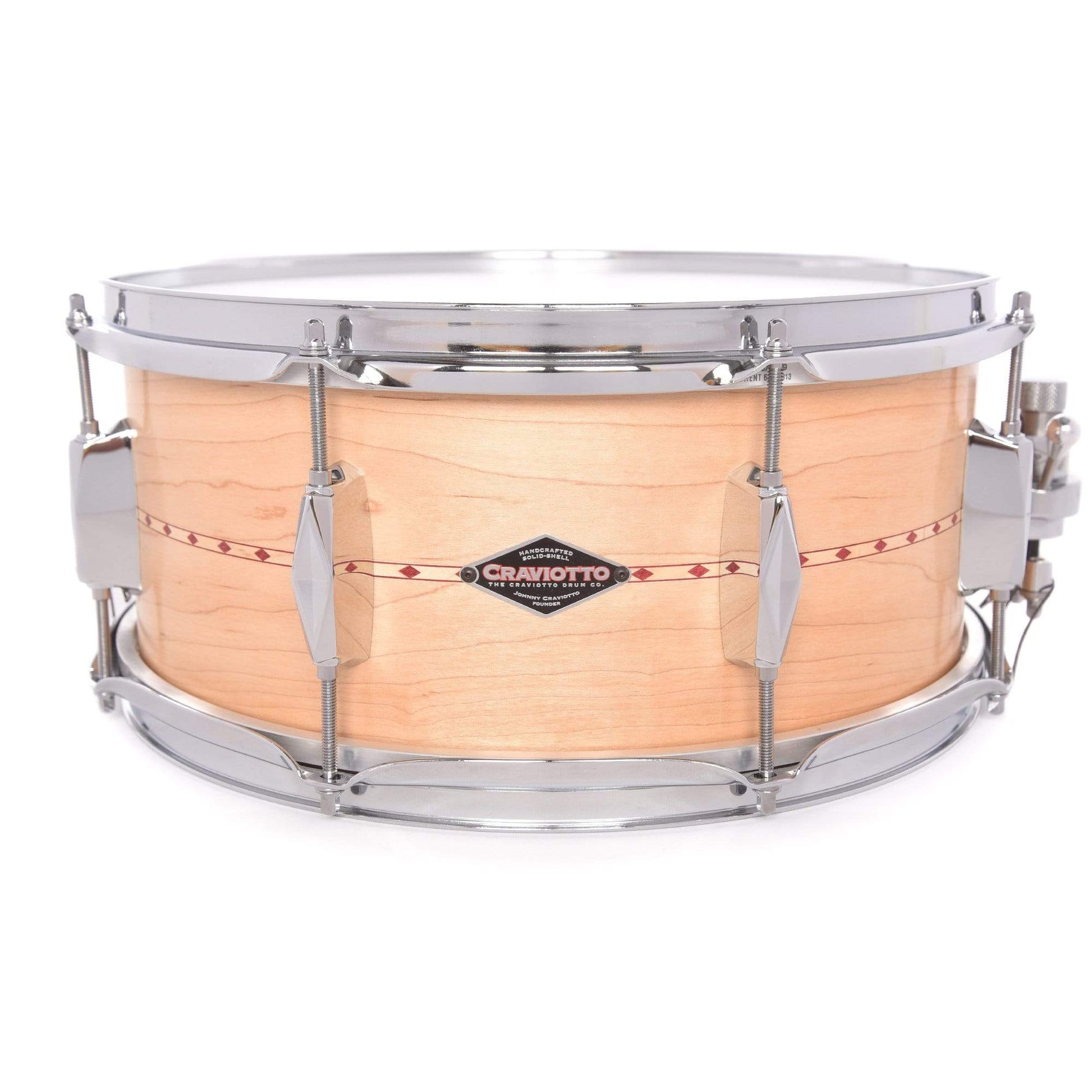 Craviotto 6.5x14 Heritage Series 8-Lug Solid Maplde Snare Drum Drums and Percussion / Acoustic Drums / Snare
