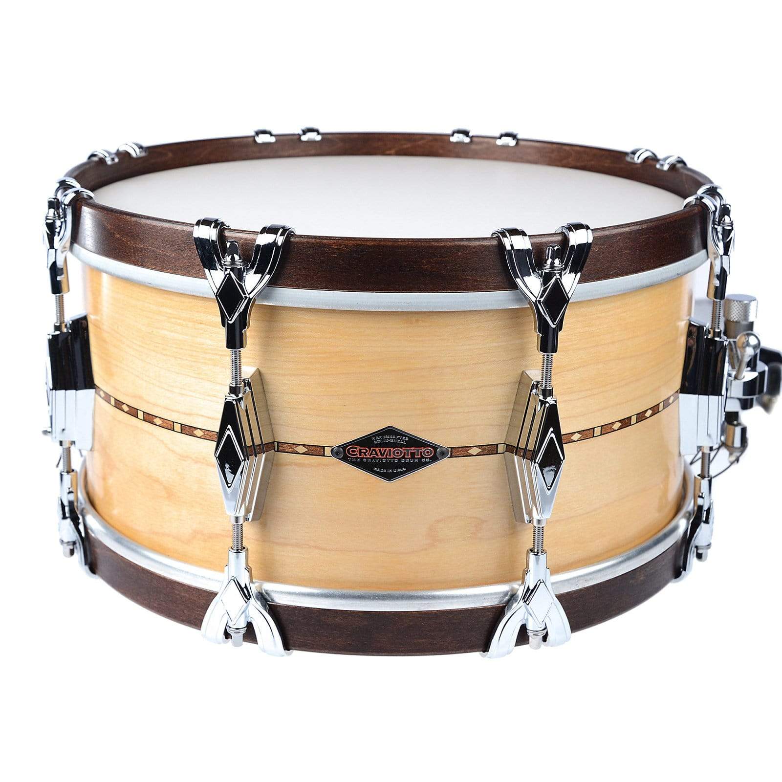 Craviotto 7x14 Super Swing Series Maple Snare Drum w/Wood Hoops & Claws Drums and Percussion / Acoustic Drums / Snare