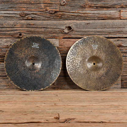 Crescent 14&quot; Vintage Hi Hats USED Drums and Percussion / Cymbals / Hi-Hats