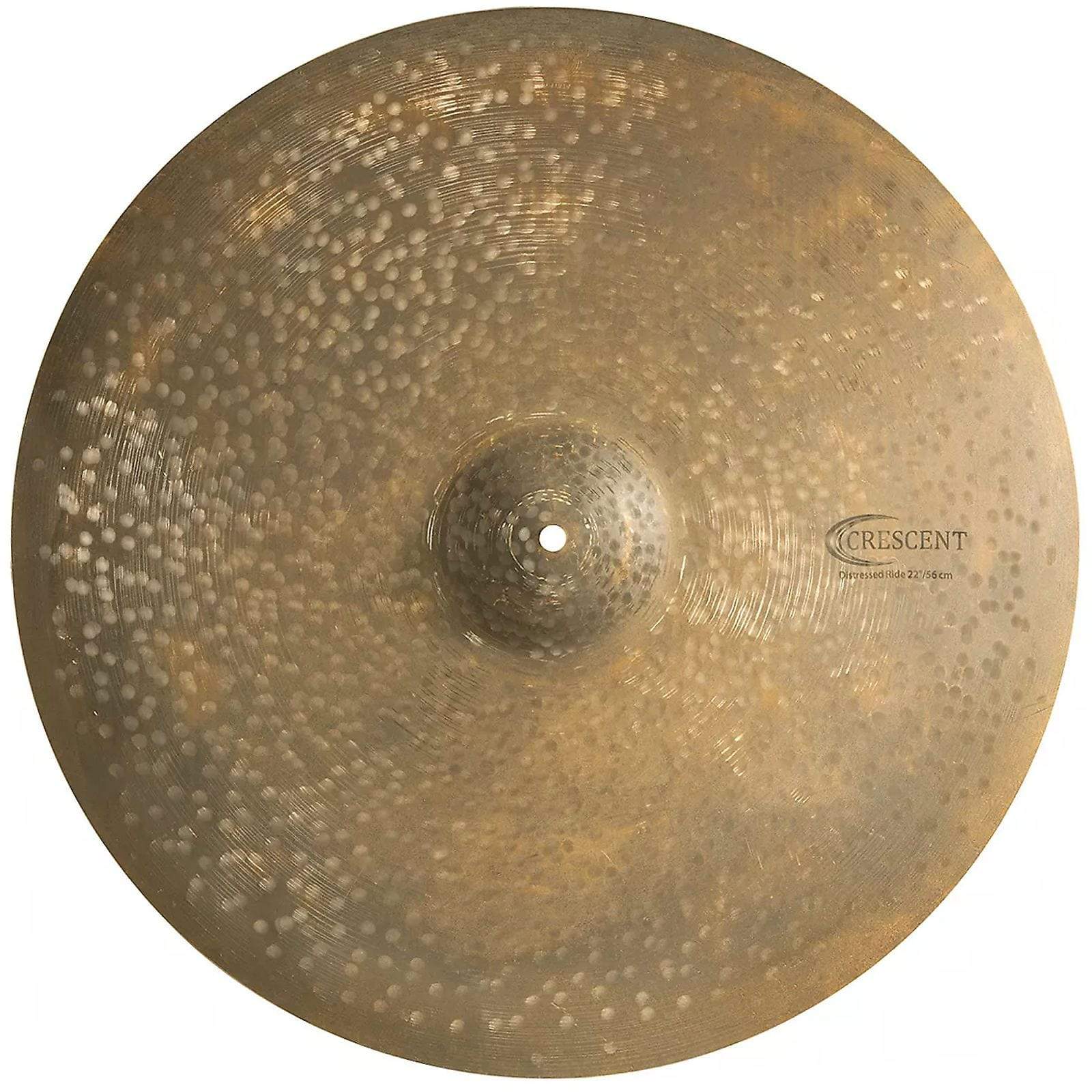 Crescent 22" Element Distressed Ride Cymbal Drums and Percussion / Cymbals / Ride
