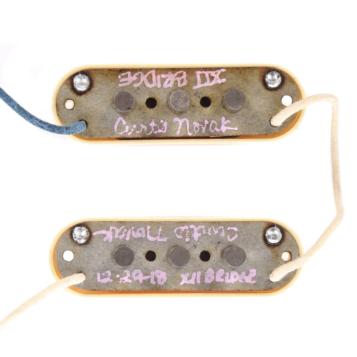 Curtis Novak Electric XII Bridge Pickup w/Cream Cover (2-Pieces) Parts / Guitar Pickups