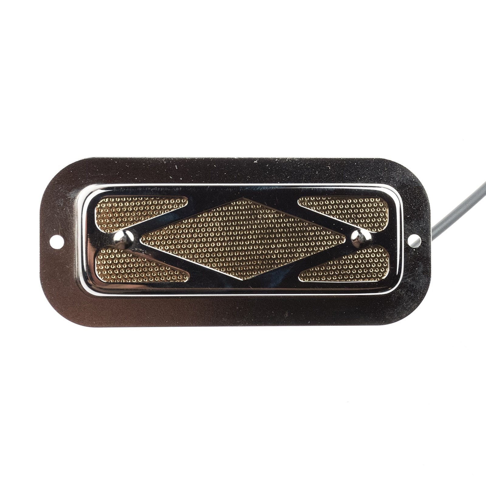 Curtis Novak Goldfoil Diamond-Grille Pickup w/2mm Elevated Bezel Parts / Guitar Pickups