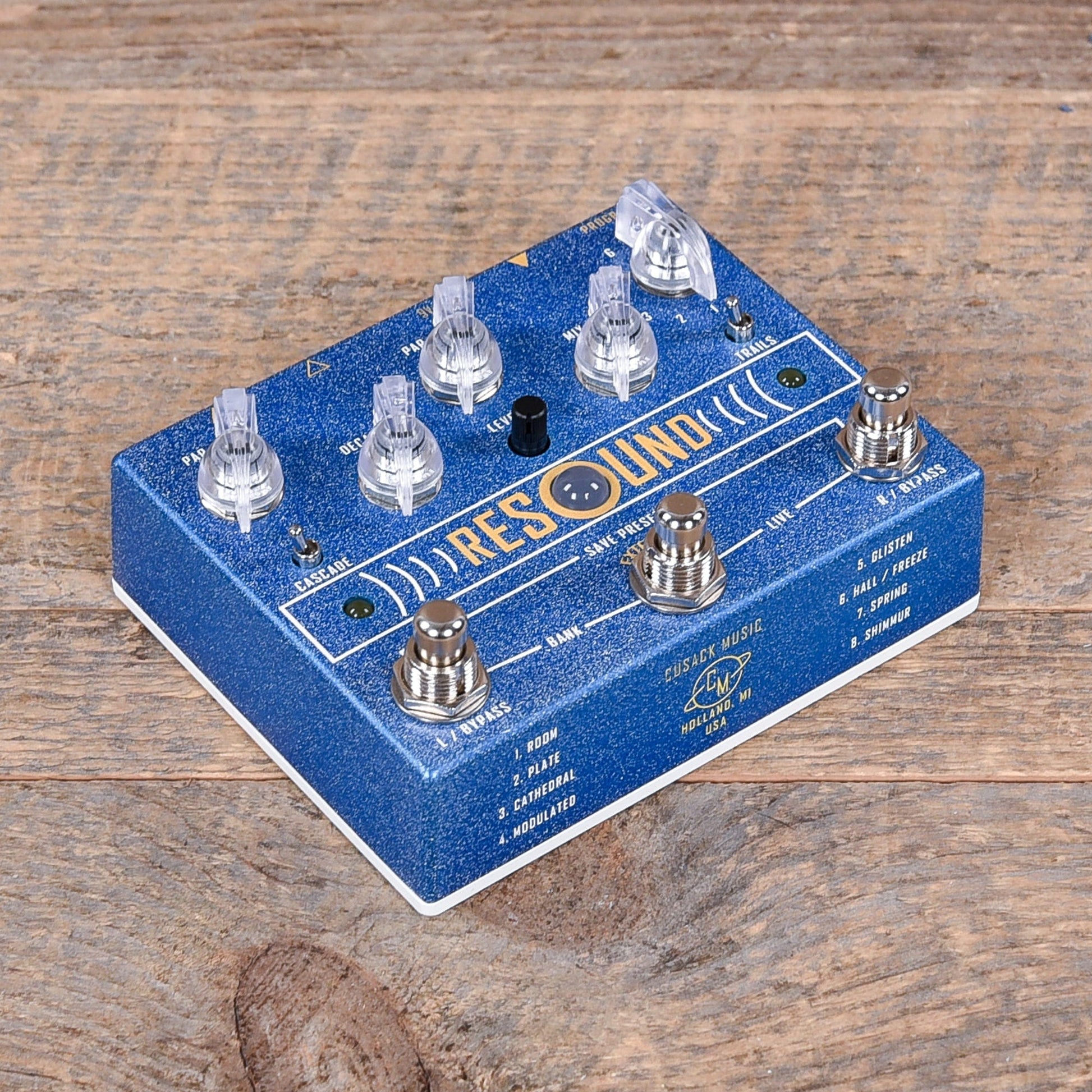 Cusack Music Resound Reverb Effects and Pedals / Reverb