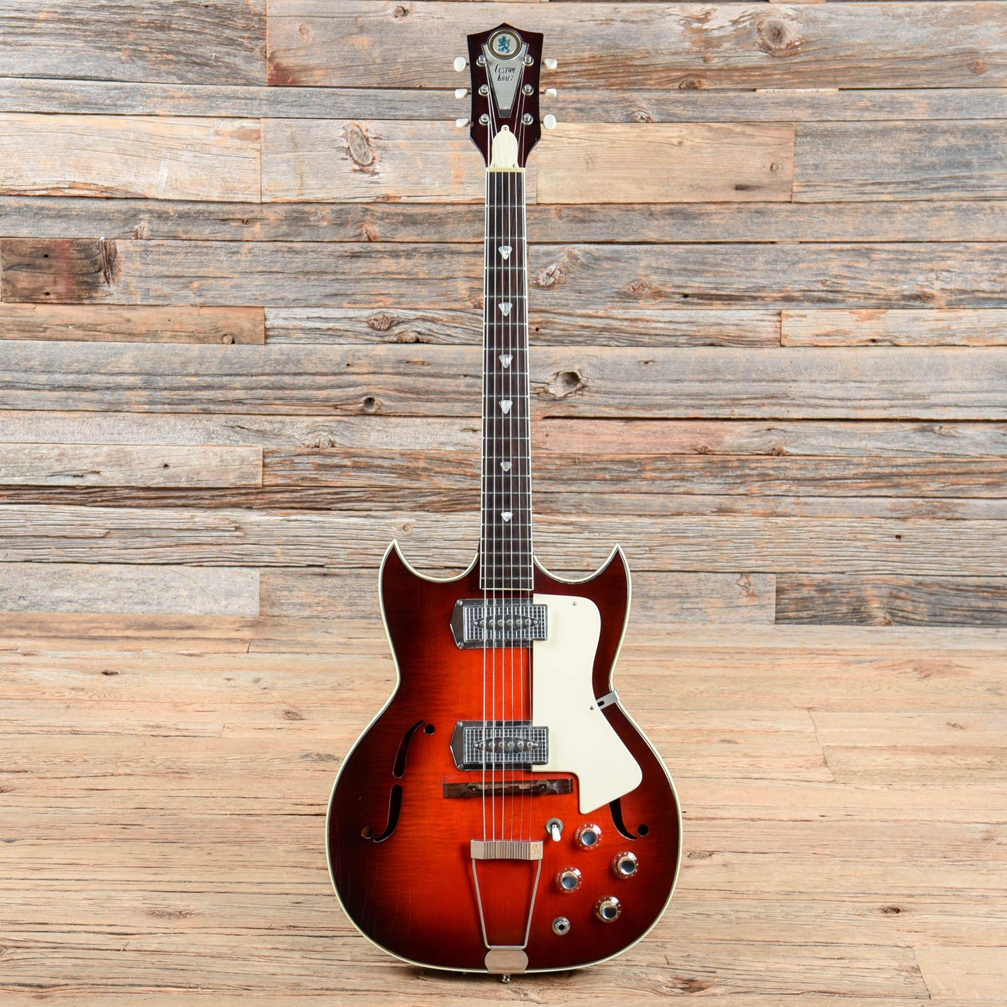 Custom Kraft Red Devil Red Burst 1960s Electric Guitars / Hollow Body