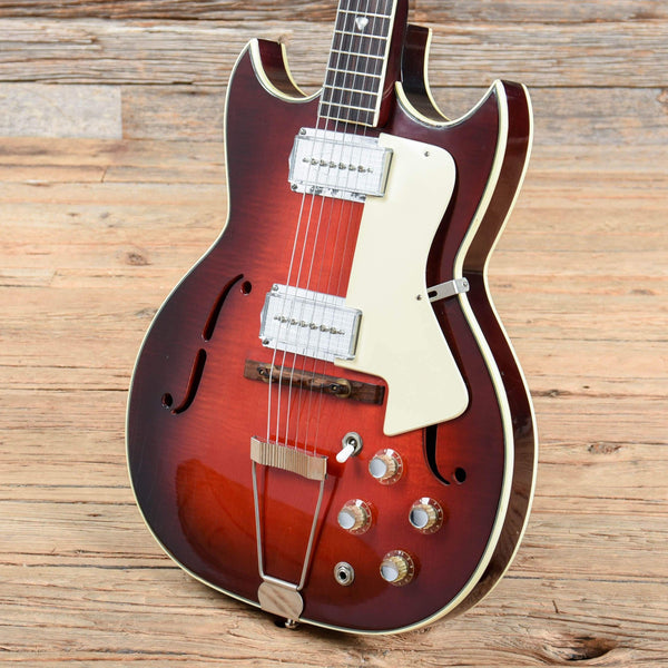 Custom Kraft Red Devil Red Burst 1960s – Chicago Music Exchange